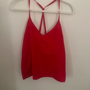 Outdoor Voices Red Camisole Top